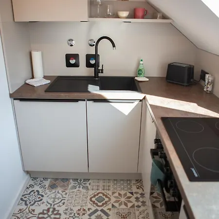 Apartmán Rooftop Arts&crafts Apartment, Zentral Und Ruhig, 3 Dachterrassen Augsburg
